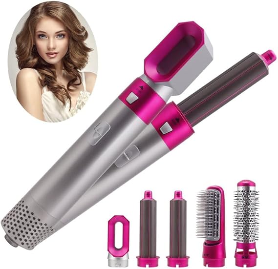 COMBO CEPILLO 5 EN 1 Y MINI MASAJEADOR